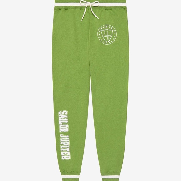 Pretty Guardian Sailor Moon Sailor Jupiter Varsity Joggers - BoxLunch‎ Exclusive - Picture 1 of 2